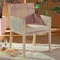 Baxton Studio Karis Modern and Contemporary Natural Finished Wood and Rattan Armchair 185-11869-Zoro - alternate 4